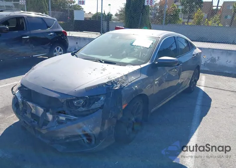 2021 Honda Civic Sport z USA, uszkodzony, nr VIN 2HGFC2F86MH516036